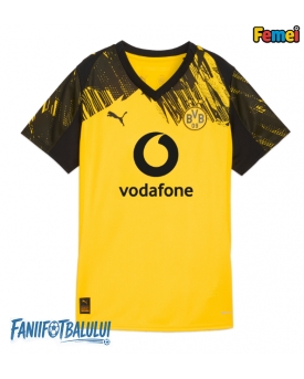 Borussia Dortmund Tricou Fotbal Replică 2025-26 Femei Acasa